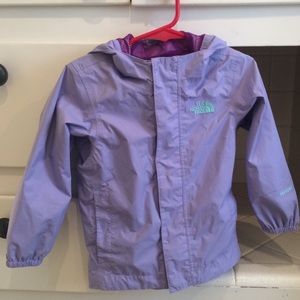 North face raincoat